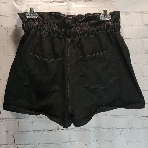 Cloud Ten paperbag waist denim shorts size M - Picture 3 of 5